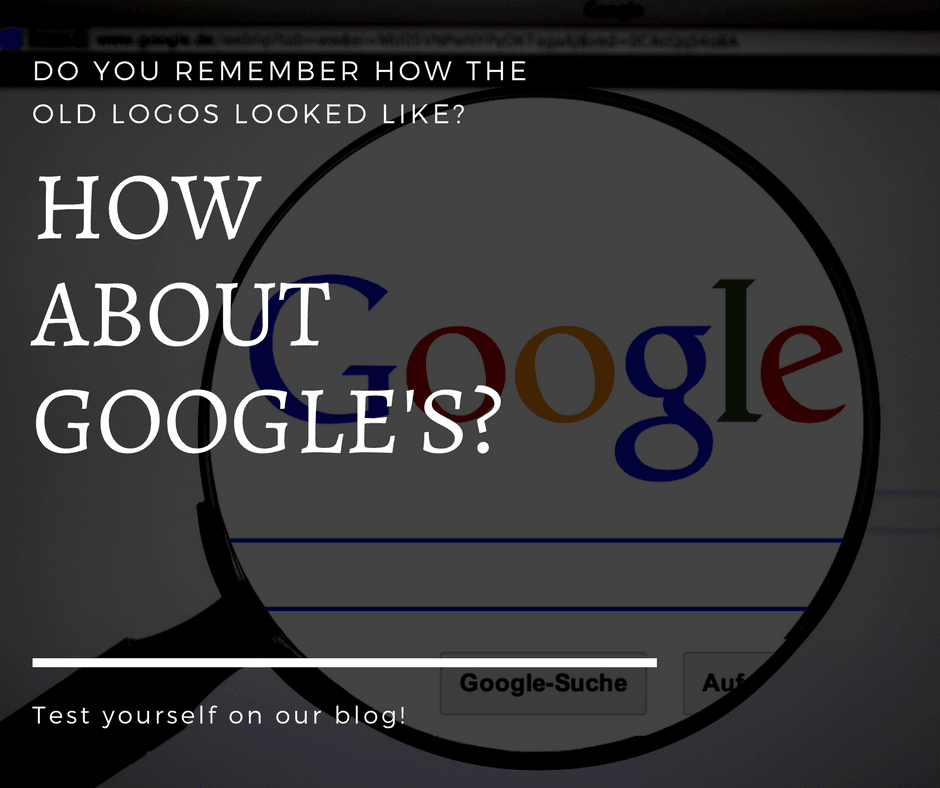 Do you remember how the old logos looked like?