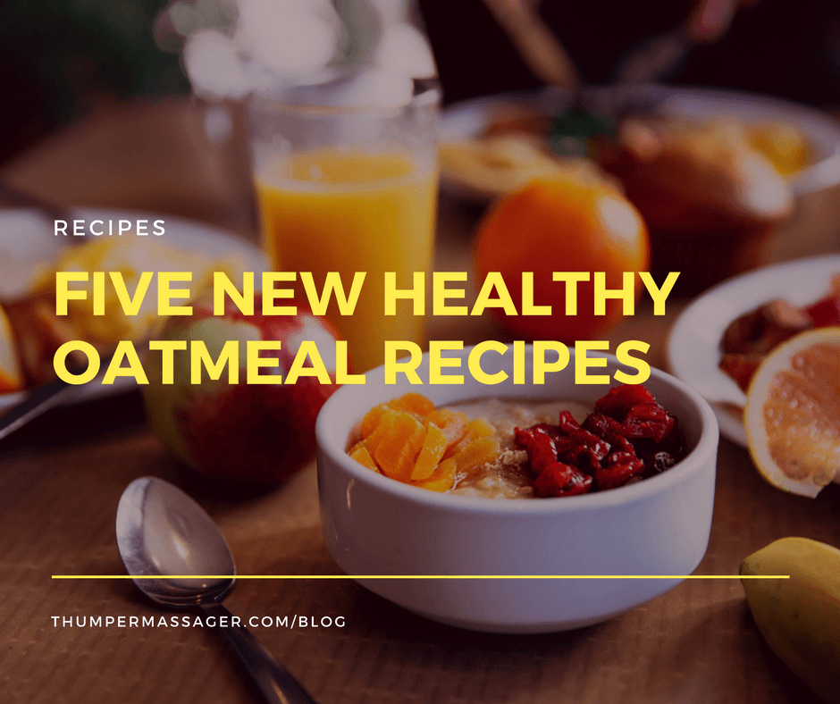 Five new healthy oatmeal recipes