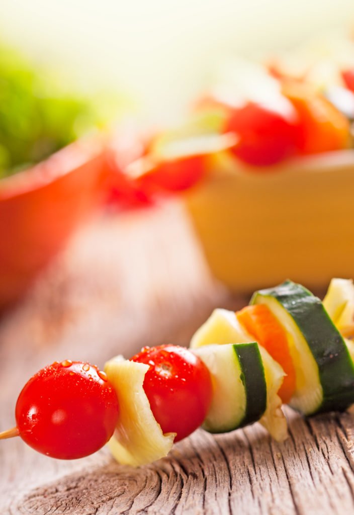 Vegetable Vegan Kebab