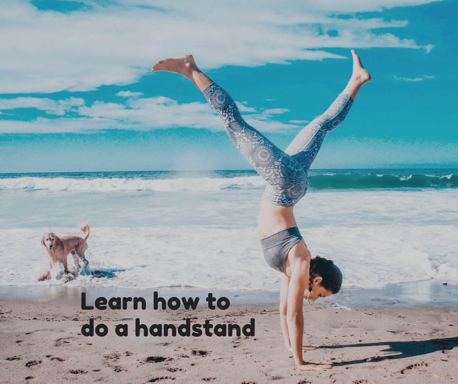 Learn how to do a handstand