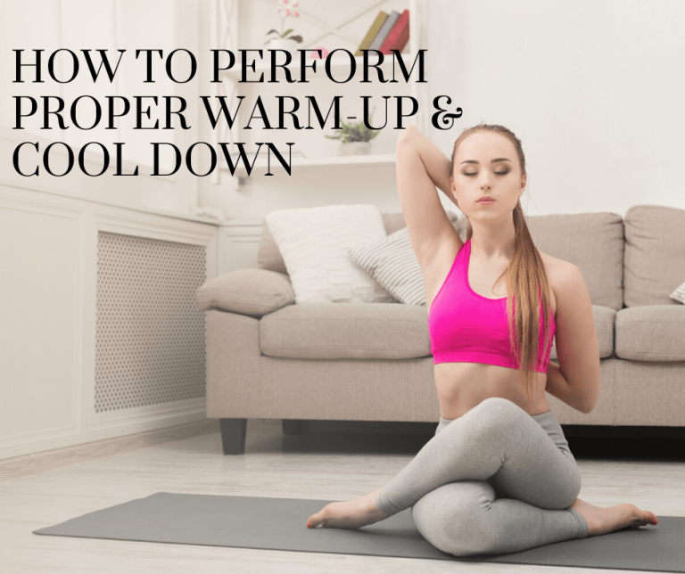 How to Perform Proper Warm-Up & Cool Down - Thumper Massager